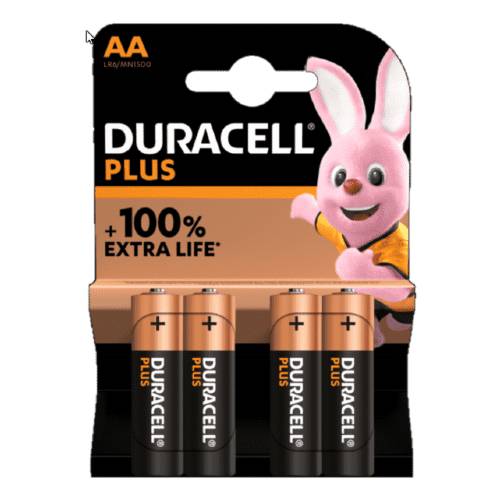 Batteria Duracell AA 4 pezzi